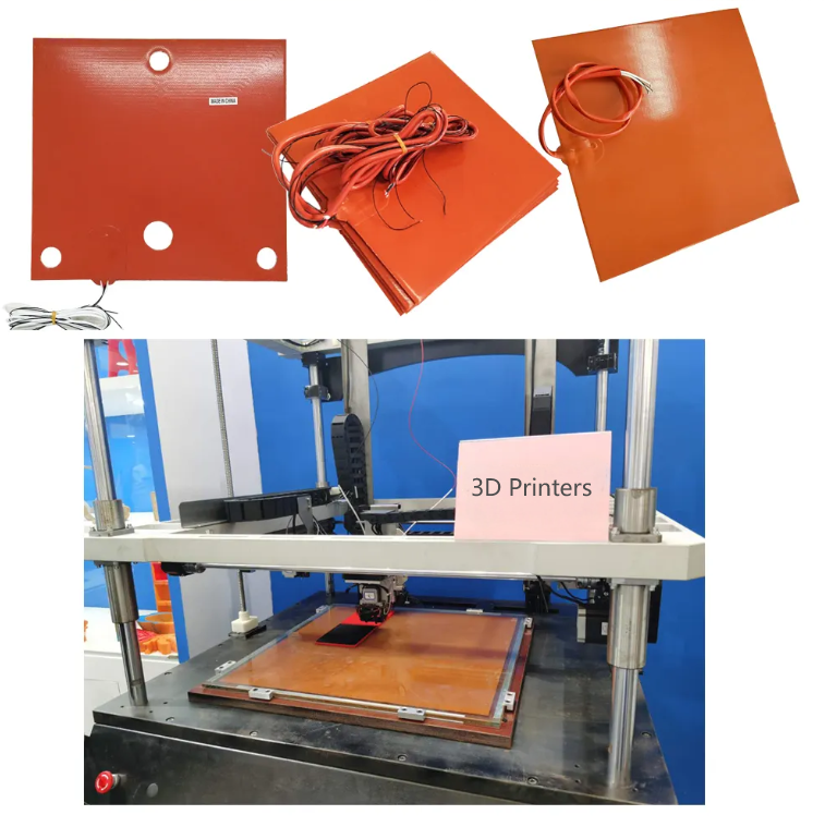 ¿Por qué los calentadores de silicona son mejores que la poliimida para camas con calefacción para impres3d?